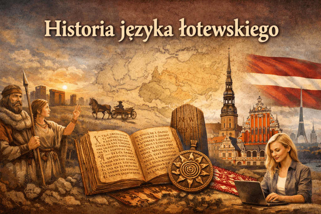 historia języka łotewskiego okładka