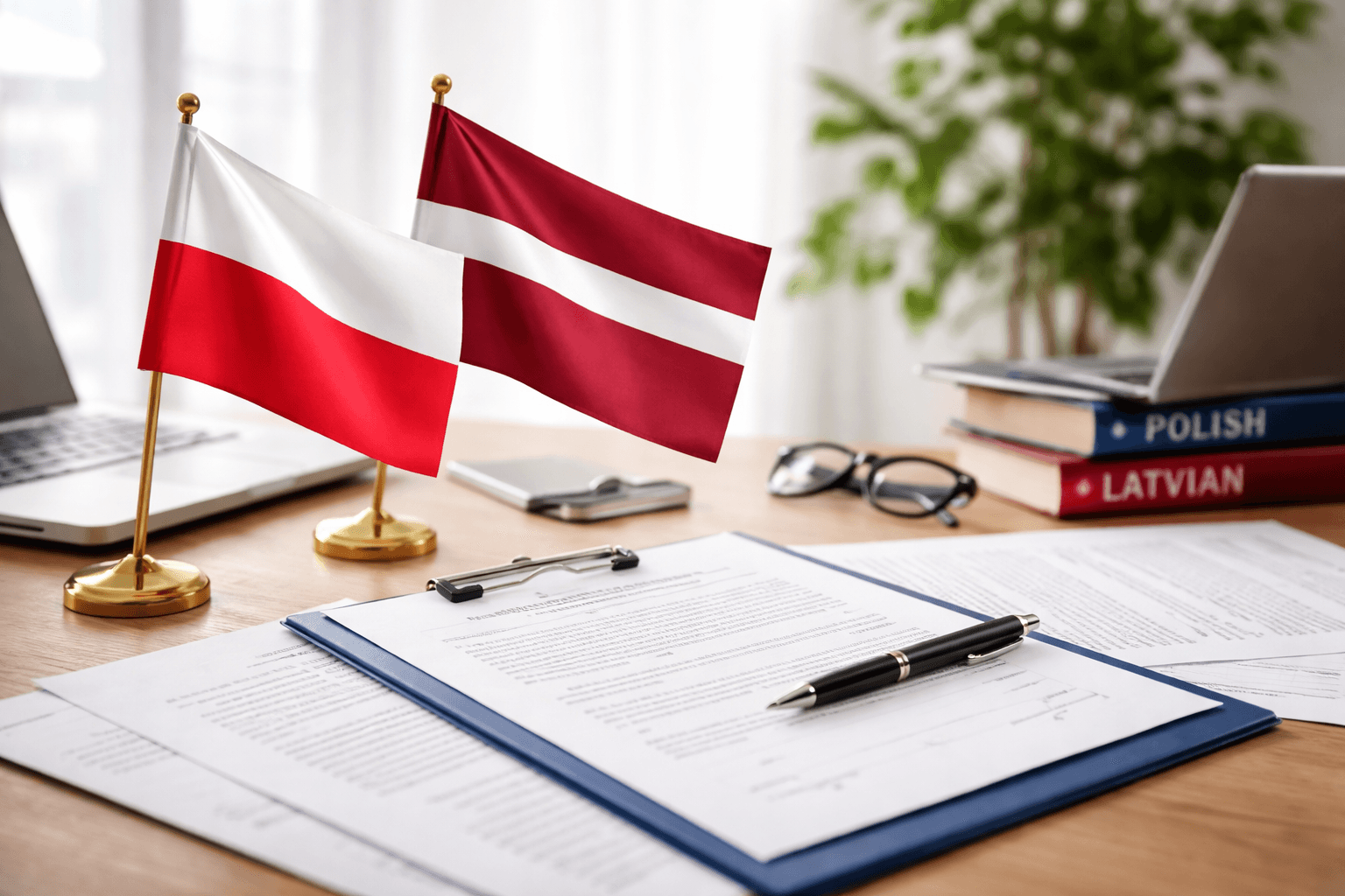 tłumaczenia dokumentów polski łotewski